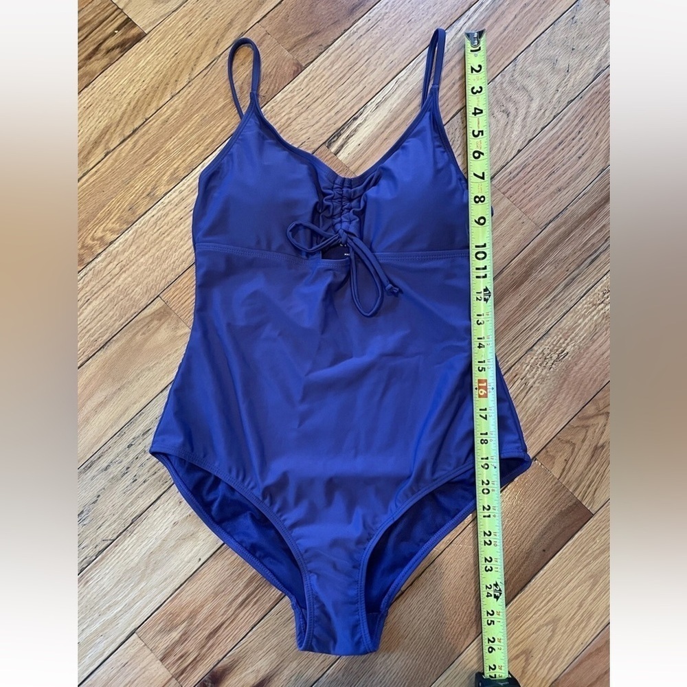 Jones New York Women's Size Medium One-Piece Swimsuit Navy Blue New With Tags - Picture 15 of 15